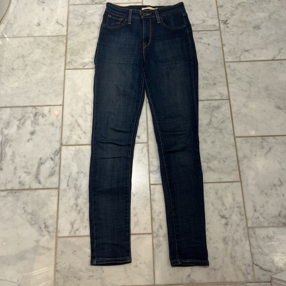 Levi's Women's Dark blue Skinny Jeans. Model 727 size 26 - Picture 1 of 4